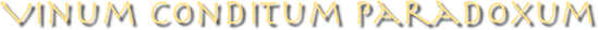 Vinum Conditum paradoxum